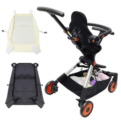 Zhenzq Stroller Under-Seat Storage Basket For Diapers And Toys (photo 2)