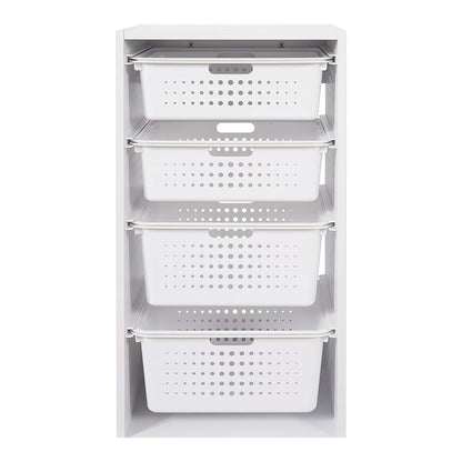 Kids Sliding Bin Organizer with 4 Pull-Out Storage Bins