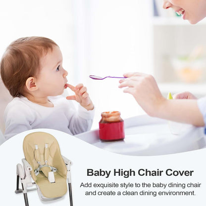SHZONS Soft Artificial Leather High Chair Cushion Cover (photo 2)