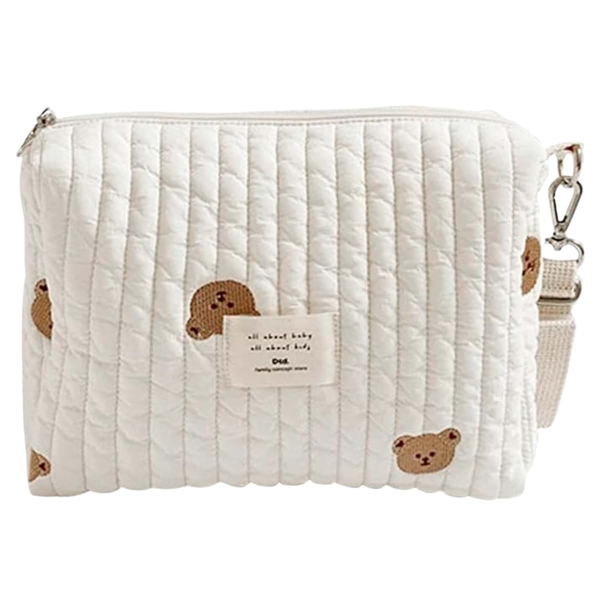 BabyOneStop Stroller Organizer Stroller Caddy Cute Bear Pattern