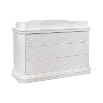 Sorelle Primo Double Dresser in White with Six Drawers (photo 2)