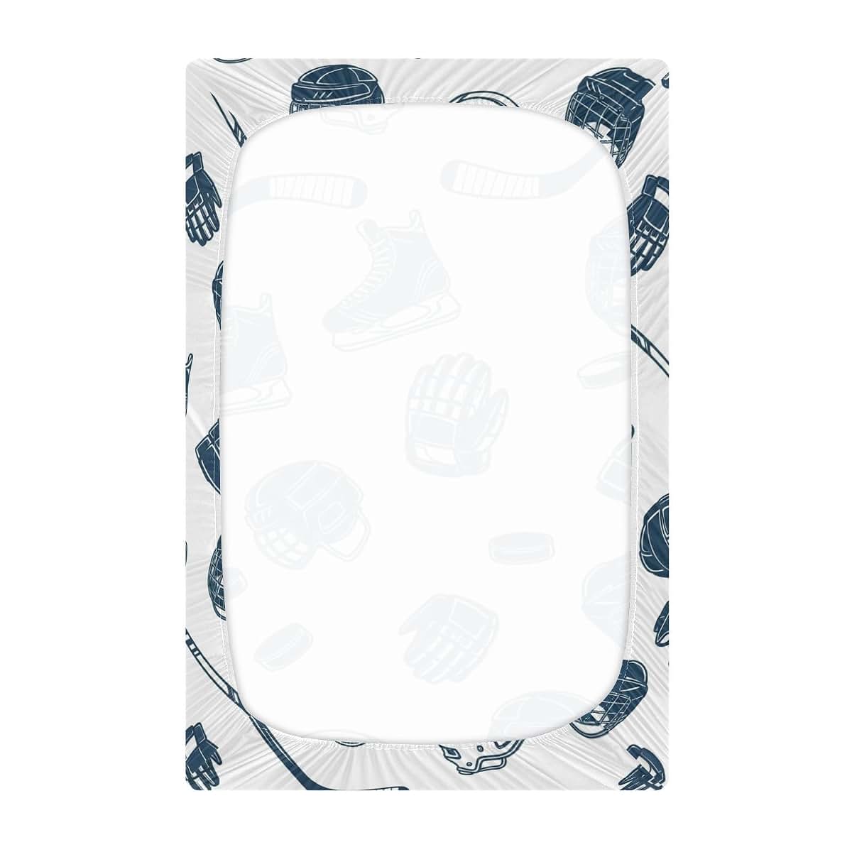 Vdsrup Fitted Crib Sheet, Soft Breathable Polyester Spandex, 39 x 27 x 5 Inches