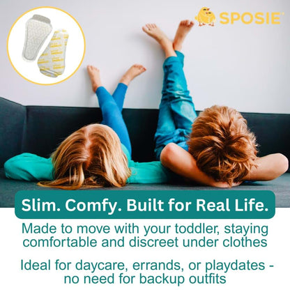 Sposie Dribbles Potty Training Underwear Pads for Leak Protection