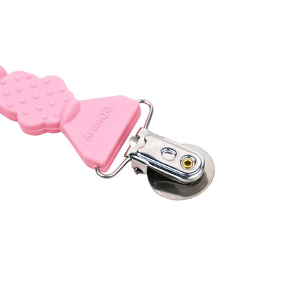 Minnie Mouse Silicone Pacifier Clip Holder for Baby Accessories
