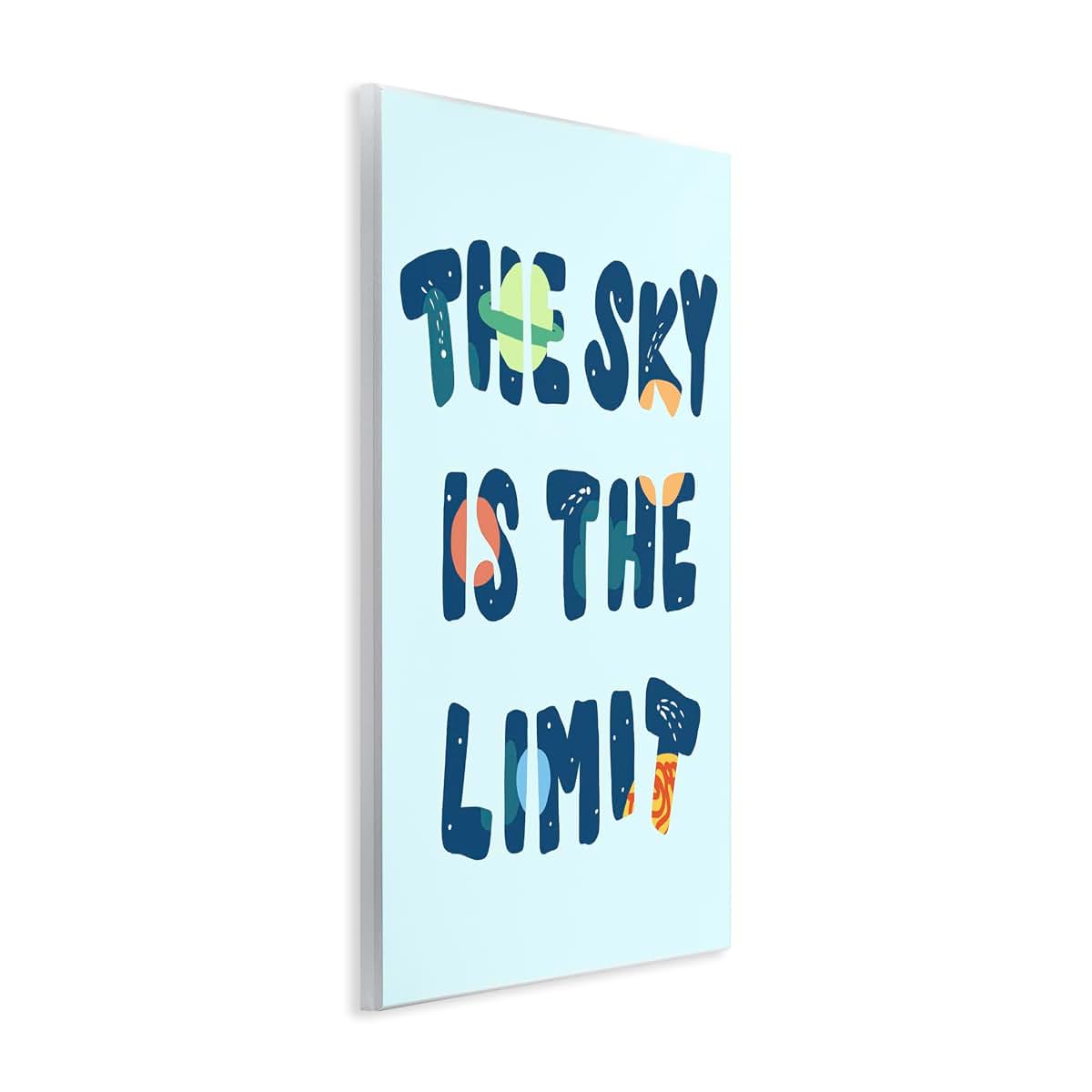 Stupell Industries Sky Is The Limit Wall Plaque