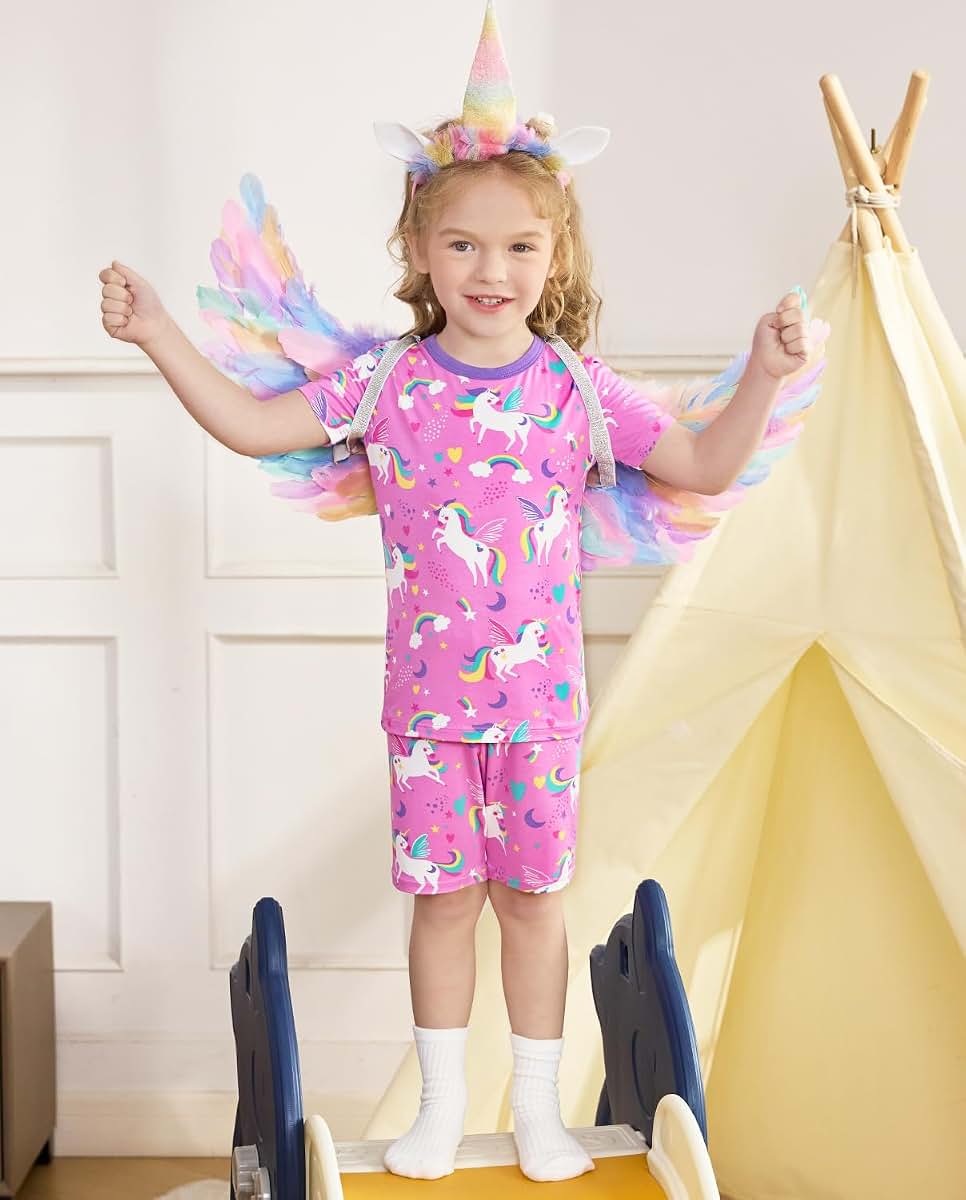 Babee Reshinee Bamboo Viscose Unicorn Pajamas