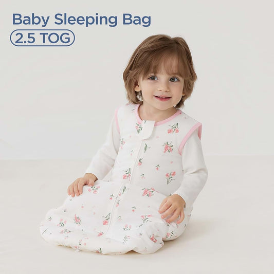 Duomiaomiao 2.5 TOG Baby Sleep Sack Cotton Winter Wearable Blanket