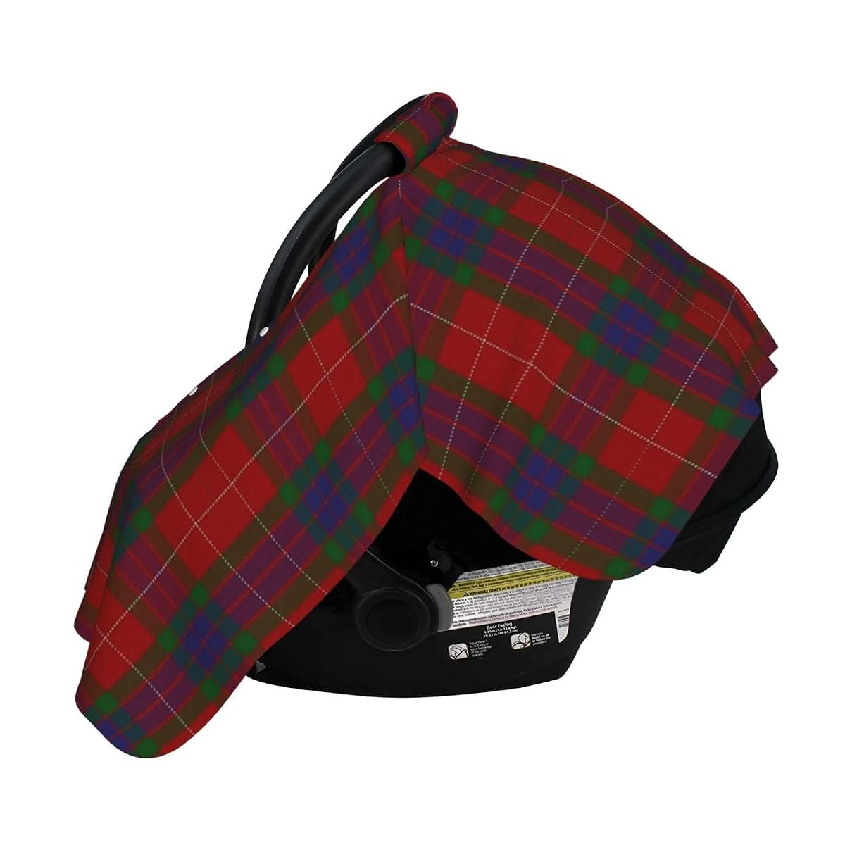 CYQRNET Fraser Clan Tartan Baby Car Seat, Rain Shelter, Multifunctional Nursing Cover for Newborns, Mother Care (photo 3)