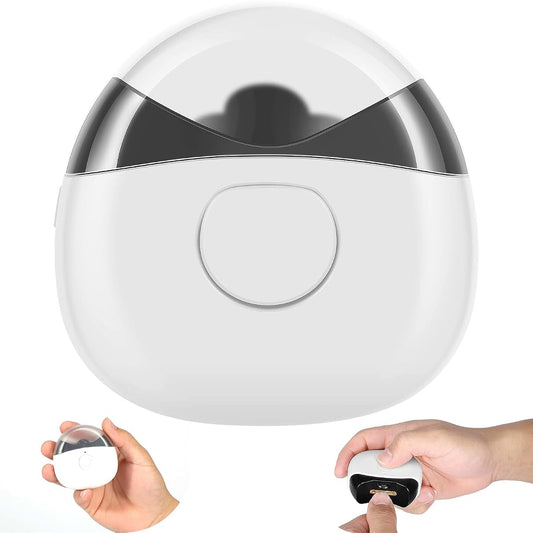 Janoiuc Auto Electric Nail Clipper with LED Light and 2 Speeds
