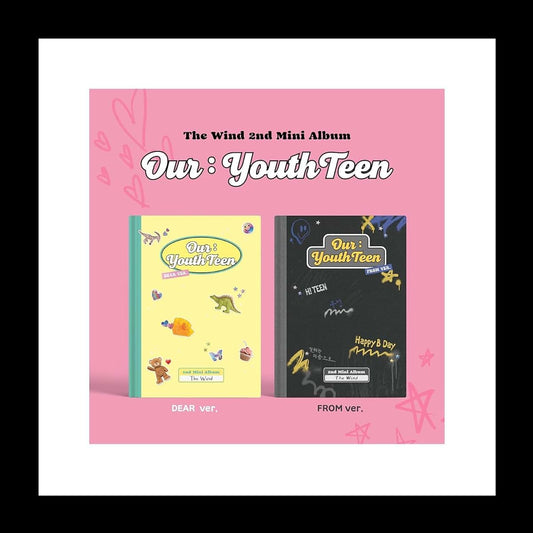 DREAMUS The Wind Our : YouthTeen 2nd Mini Album CD+Photobook+Postcard+Sticker+Photocard+Polaroid+Ticket+etc+Tracking