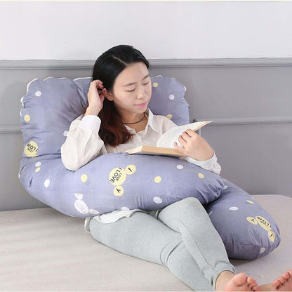 ZYYWX Farrah Velvet Pregnancy Pillow (photo 4)