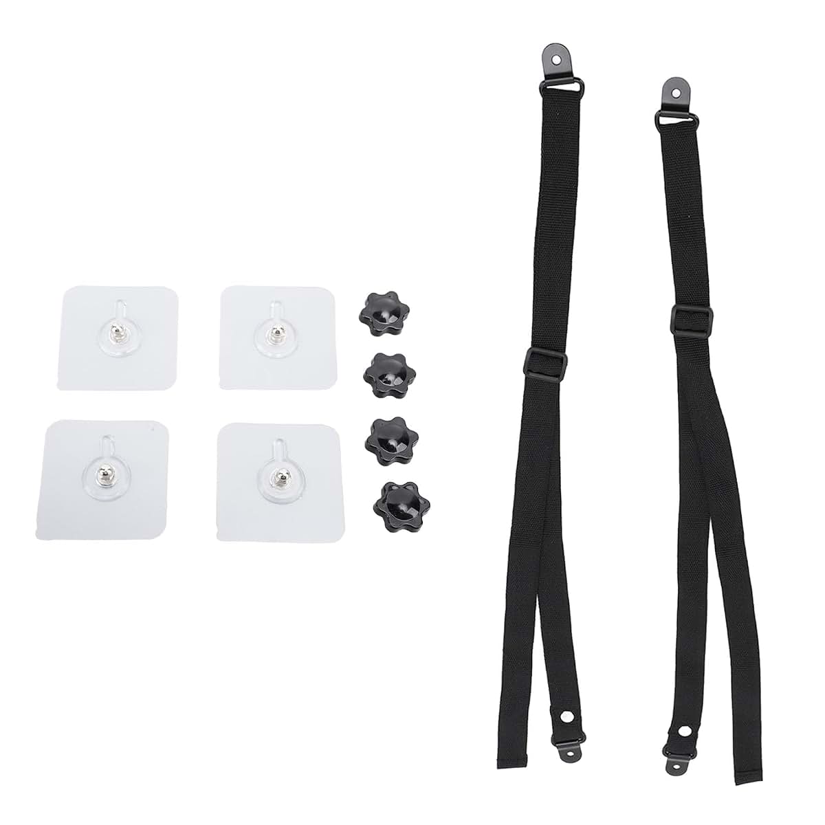 Adjustable Anti-Tip TV and Furniture Safety Straps
