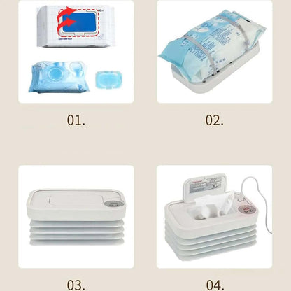 Tkidplw Portable Baby Wipe Warmer with 3 Heat Modes (photo 4)