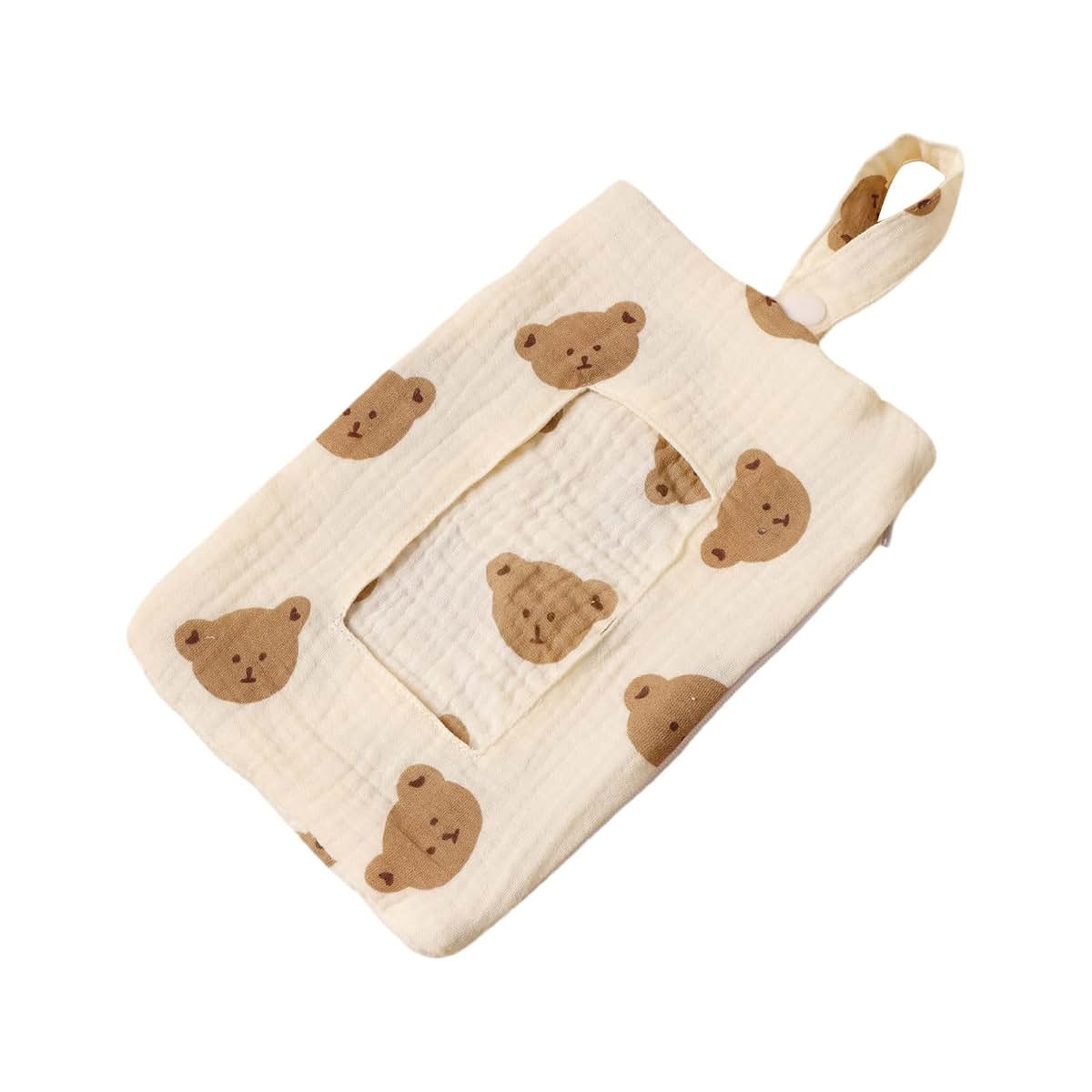Cartoon Baby Stroller Tissue Holder Cotton Portable