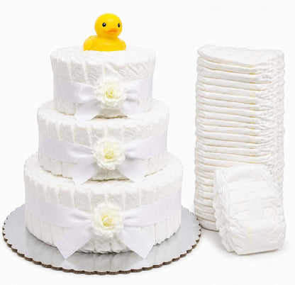 CHOOBLY 4-Tier Diaper Cake Centerpiece Kit Decor