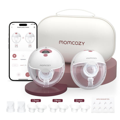 Momcozy M5 Smart Wearable Breast Pump