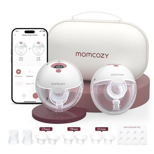 Momcozy M5 Smart Wearable Breast Pump