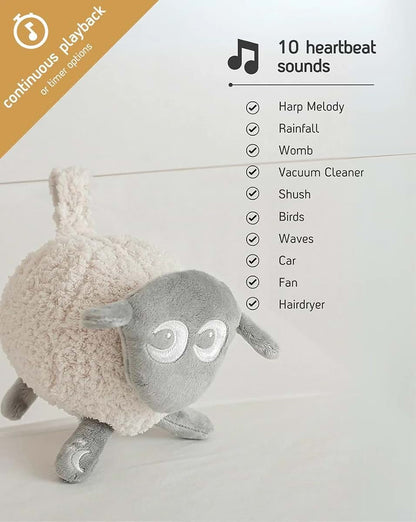 Sweet Dreamers Rechargeable Ewan Deluxe Gray Sound Machine & Nightlight