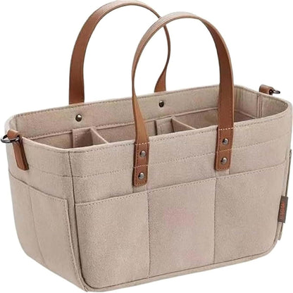 Portable Diaper Caddy Organizer for Nursery and Travel Essentials