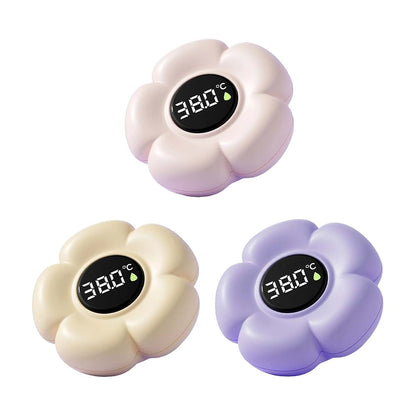 BabyOneStop Floating Bath Thermometer Cartoon Flower Design, 0-80°C Digital Water Meter