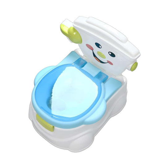 MAVIS LAVEN Kids Potty Training Toilet, Toddler Toilet Seat, Cute Toddler Potty Chair for Home Toilet (Blue)