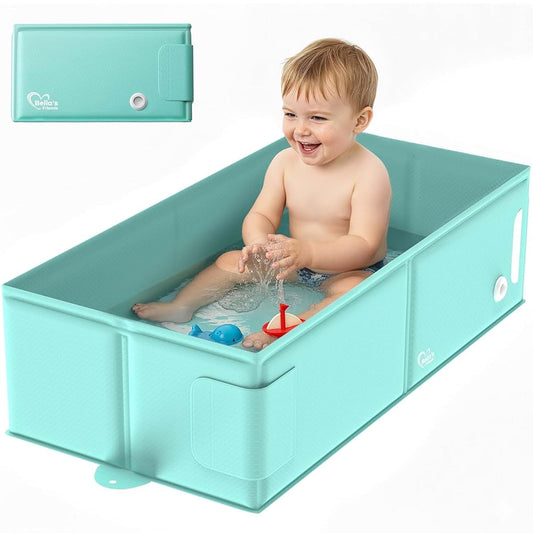 Bella's Friends Life Baby Collapsible Bathtub for 6M-3Y Toddler