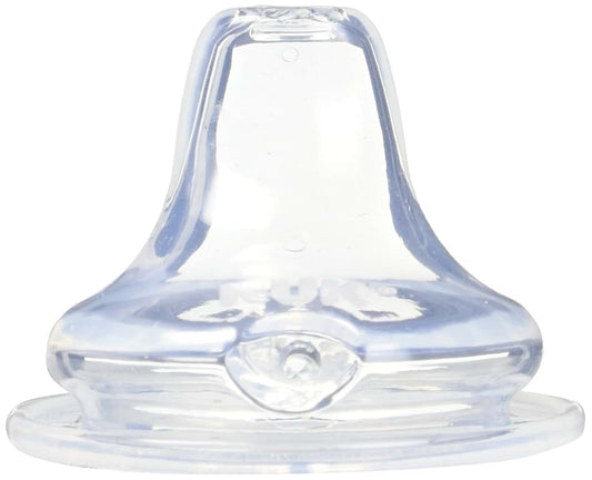 NUK 8 Pack Clear Silicone Replacement Spouts for Learner Cups