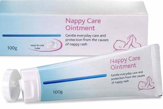 SINCE 1871 GÜLLÜOGLU Nappy Rash Ointment 100g – Protects Gently Skin Damaged by Nappy (Diaper) Rash 1 Pack