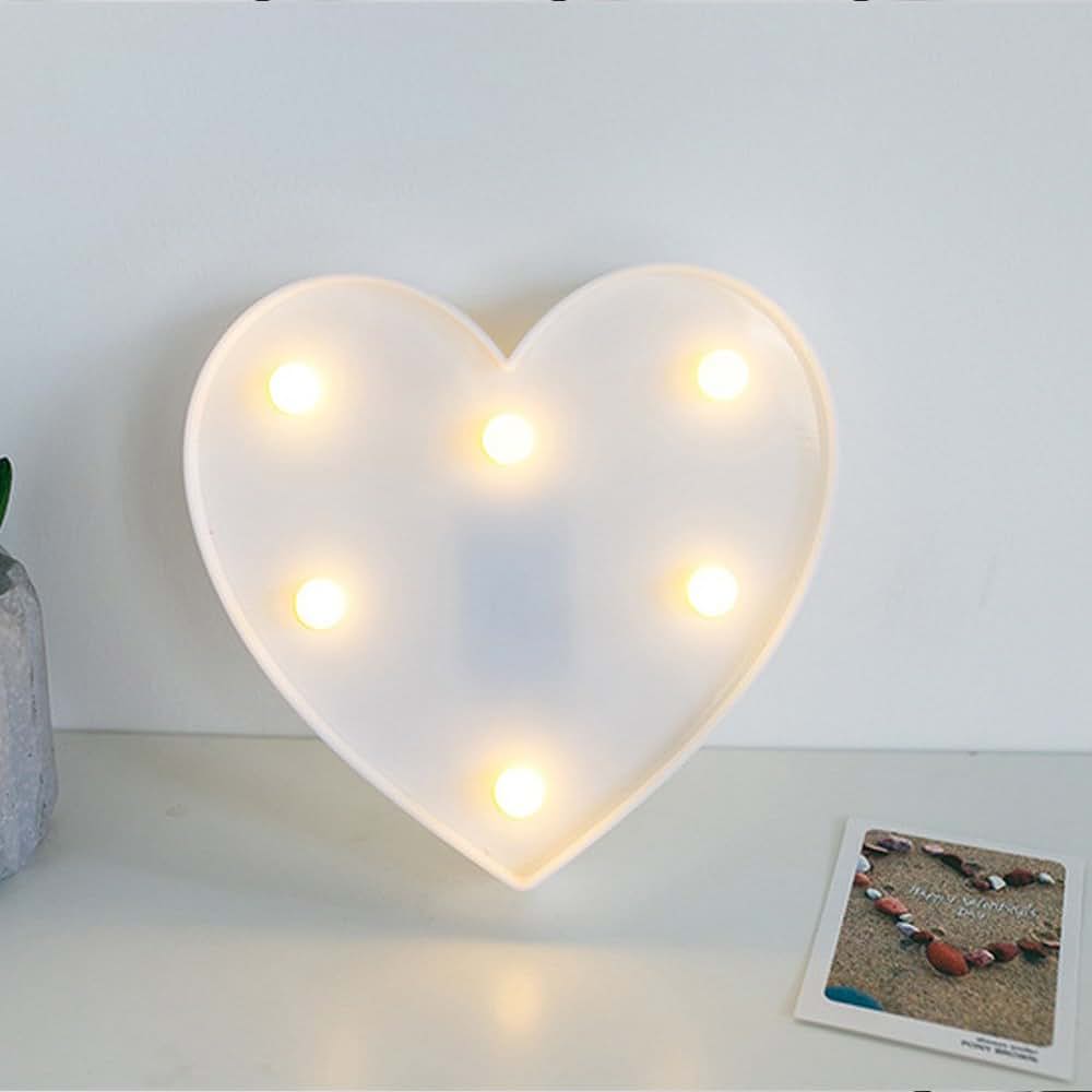 Bclp-l Heart LED Night Light For Children's Bedroom (photo 3)