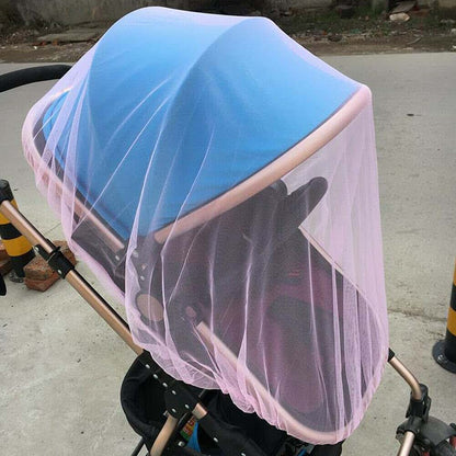 Magik Baby Mosquito Net Stroller Car Seat Insect Cover Pink 2 Pack (photo 3)