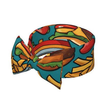 WZYCWB Burger Fries Baby Swaddle Set With Headband (photo 2)