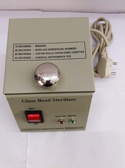 Glass Beads Sterilizer Gem Square Body Thermostat Temperature Control