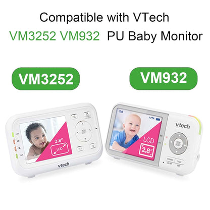 LEFXMOPHY Power Cord for VTech VM3252 and VM923 Baby Monitor, DC Round Barrel Plug