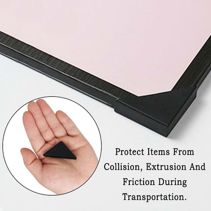 BabyOneStop Black Plastic Corner Protectors, 40pcs