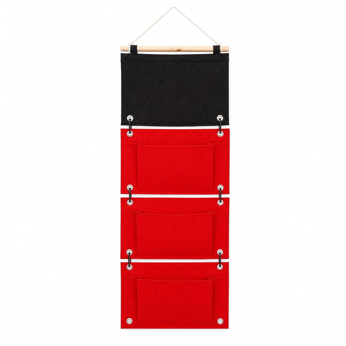 Sussie Daddy Interchangeable Fish Extender Pouch, 3-Pocket Hanging Organizer