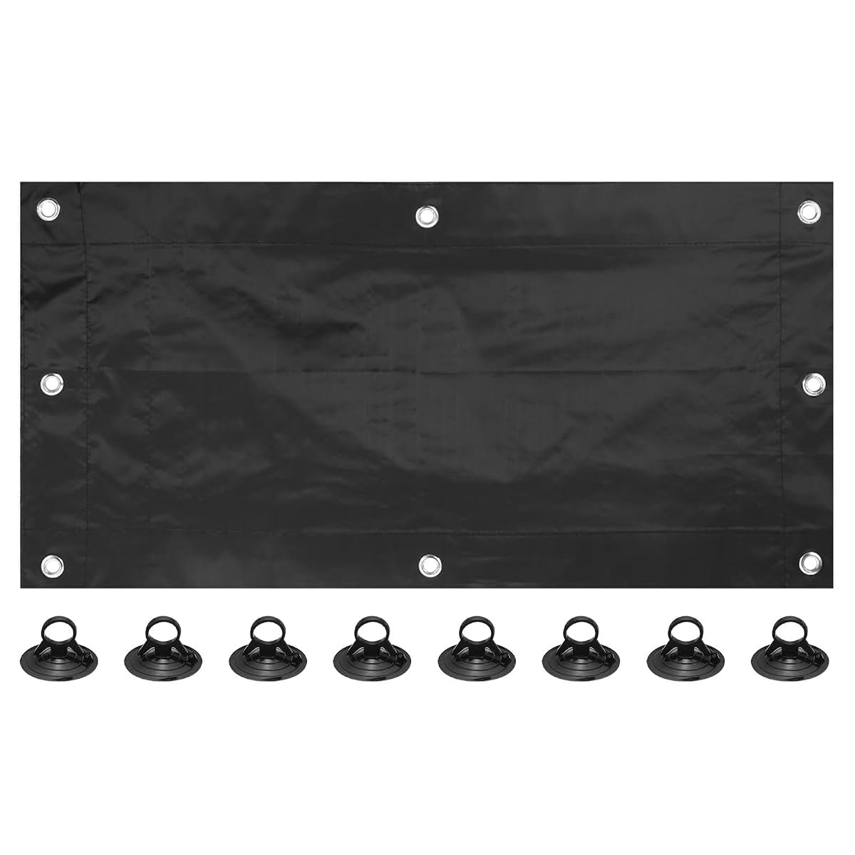 PATIKIL Nursery Blackout Curtain 40 x 22 Inch Portable Room Darkening Shade with Suction Cups
