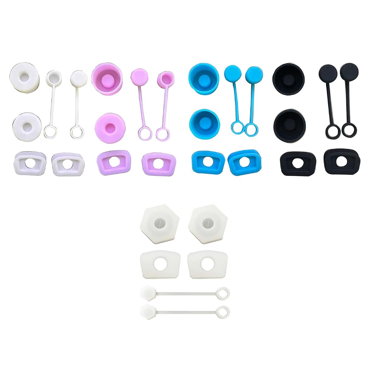 IOOOFU 6Pcs Spill-Proof Stopper Set For Stanley Tumbler
