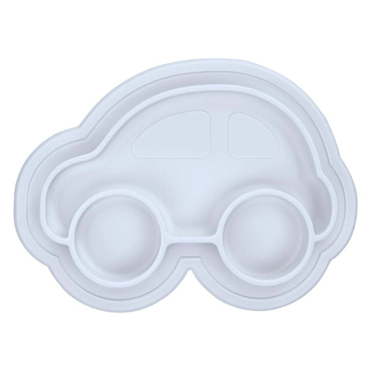 Kushies Siliplate Silicone Divided Plate for Baby and Toddler Feeding