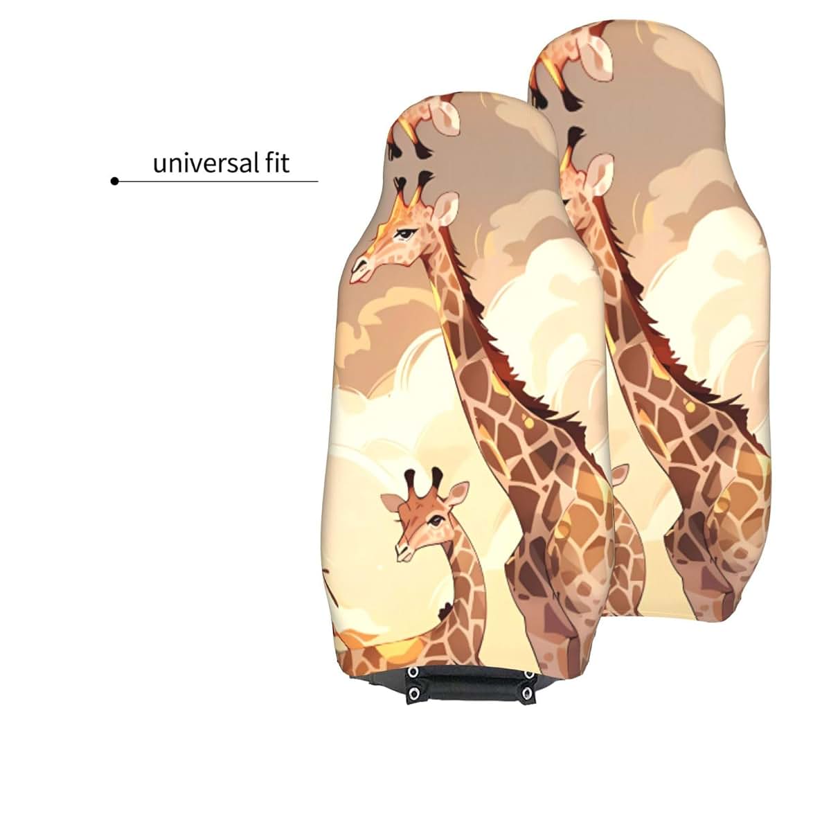 WZYCWB Giraffe Mother And Child Car Seat Covers 2 Pack (photo 4)