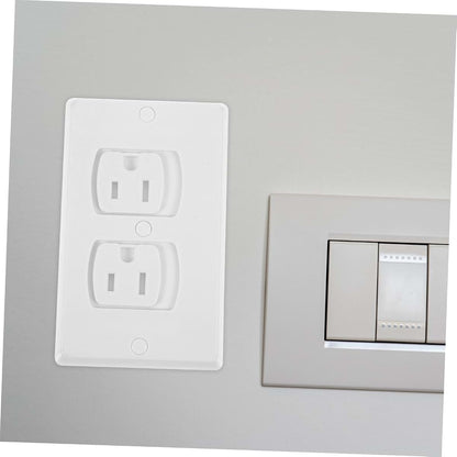 Electric Outlet Safety Covers for Wall Outlets - 10 Pack ABS Construction