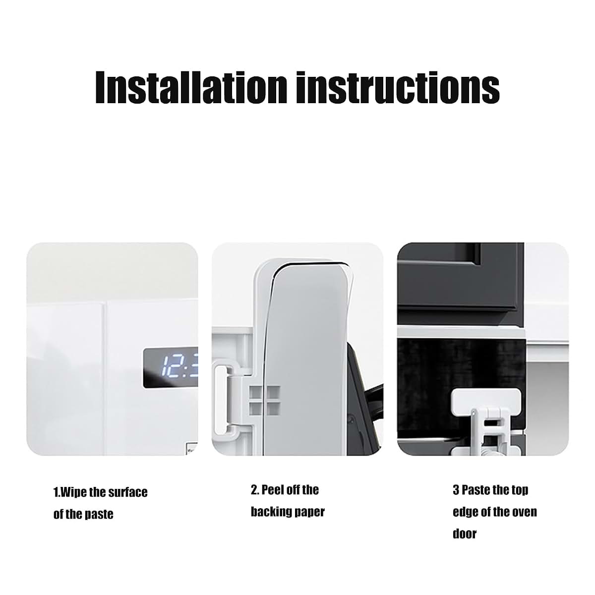 Zhenzq Oven And Microwave Door Lock For Kitchen Appliance Security (photo 3)