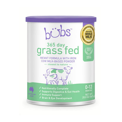 Bubs 365 Day Grass Fed Infant Formula