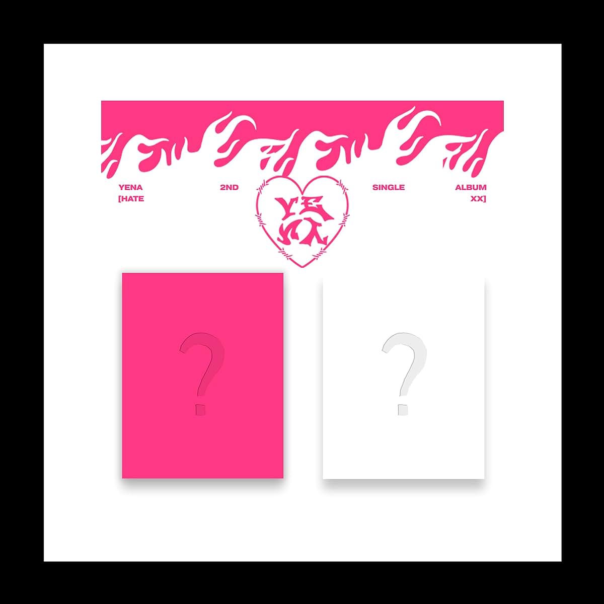 Choi Yena HATE XX 2nd Single Album LIKE Version CD with Photobook and Photocard