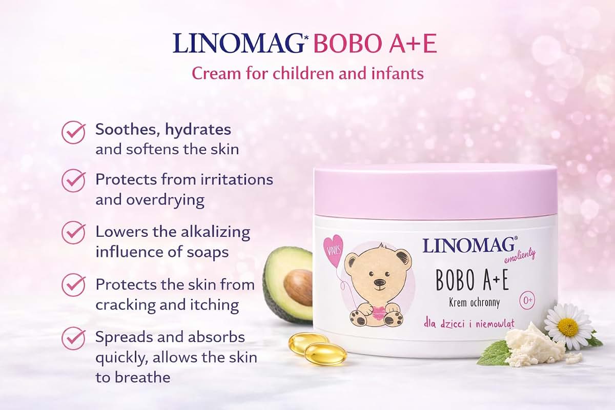 Linomag Bobo A + E Infant Skin Care Cream