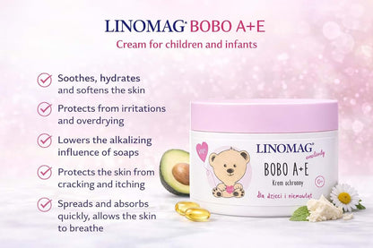 Linomag Bobo A + E Infant Skin Care Cream