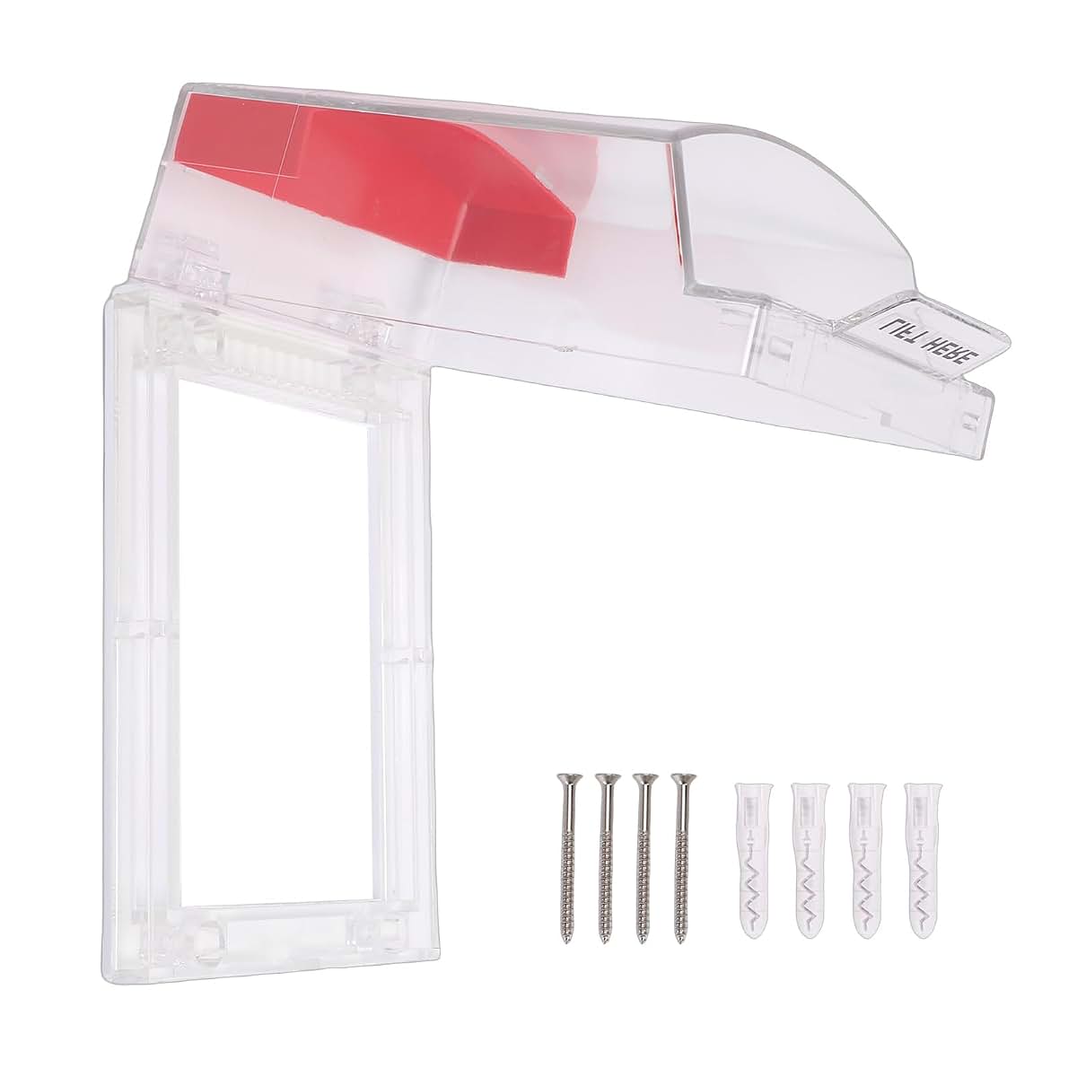 BabyOneStop Manual Call Point Protector Pull Station Cover Fireproof Safe Switch Guard