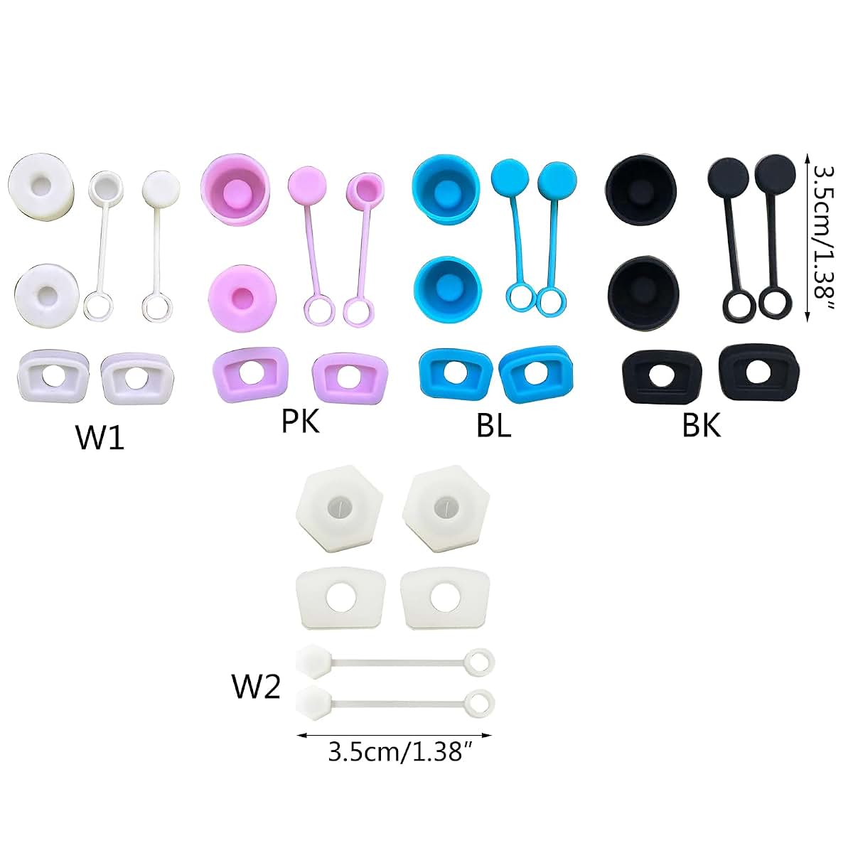 IOOOFU 6Pcs Spill-Proof Stopper Set For Stanley Tumbler
