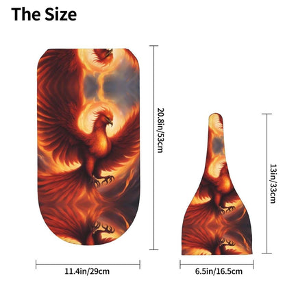 WZYCWB A Lovely Phoenix Newborn Swaddle Blanket and Matching Head Cap Set (photo 3)