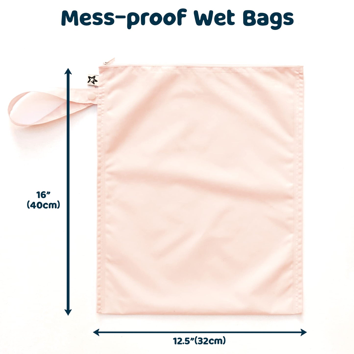 Tiny Twinkle Mess Proof Wet Bags 2-Pack