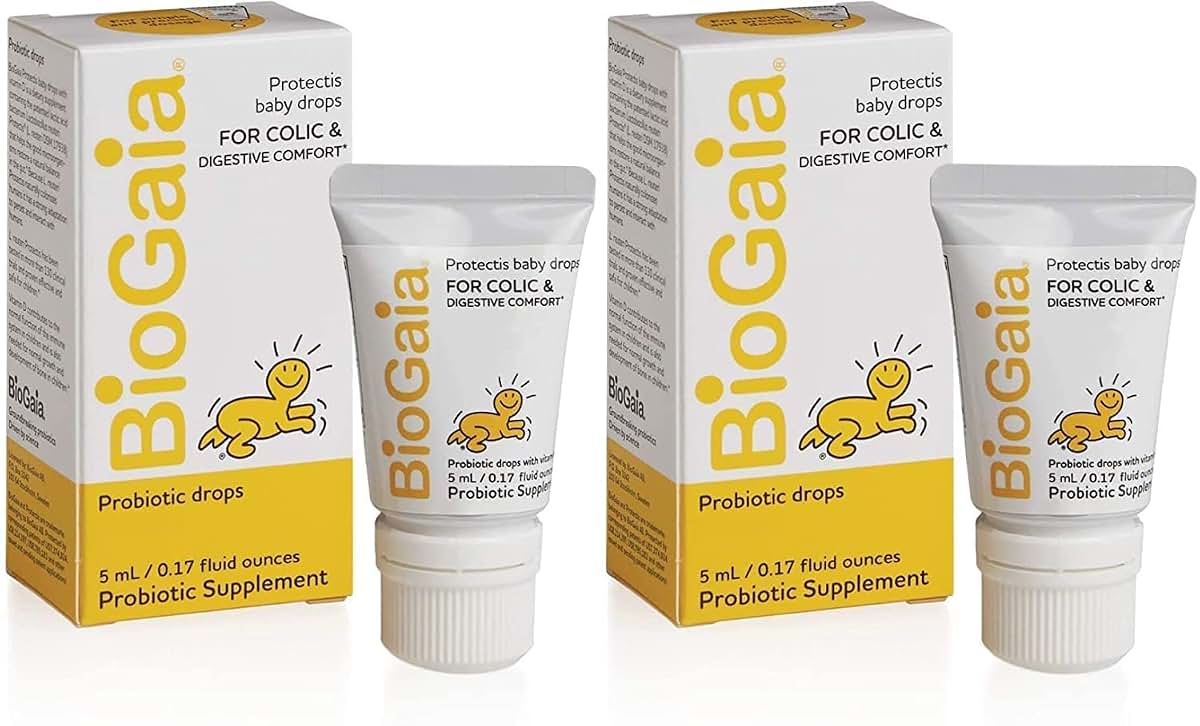 BioGaia Protectis Probiotic Drops for Baby, 2 x 5 ml Pack